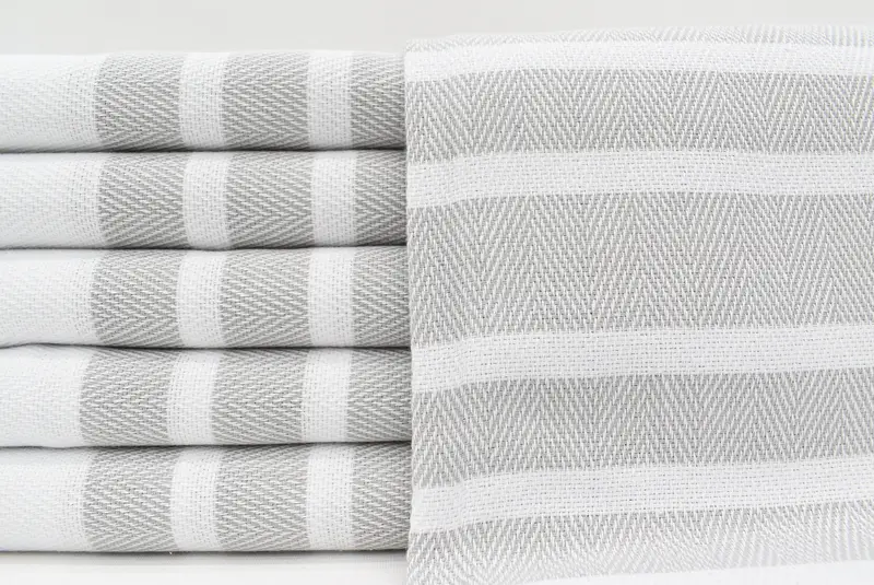 Turkish bath towel, Handwoven Turkish Towel, Maid Of Honor Gift, Organic Towel, 70x40 Cotton Herringbone Towel, Bachelorette Gifts, Best Friend Gift - 2