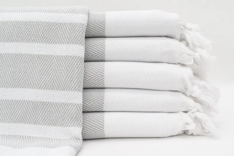 Turkish bath towel, Handwoven Turkish Towel, Maid Of Honor Gift, Organic Towel, 70x40 Cotton Herringbone Towel, Bachelorette Gifts, Best Friend Gift - 1