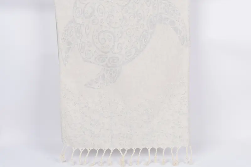Mutfak havlu, nedime havlu, nakış havlu, 36x18 pamuklu carretta desenli havlu, organik havlu, düğün hediyesi, monogramlı el havlu