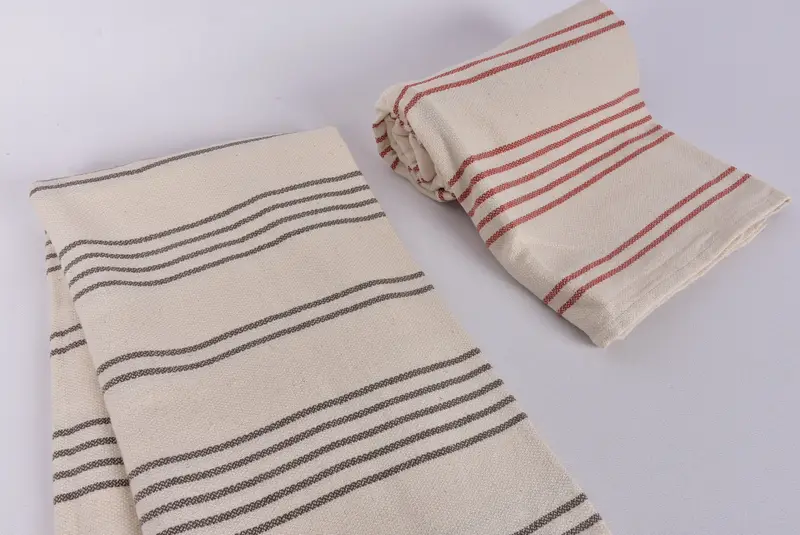 Lightweight Turkish towel, Summer Gift Ideas, Mother Of The Groom Gift, Personalized Gifts, 70x40 Cotton Striped Fringeless Towel, Gift For Her - 7