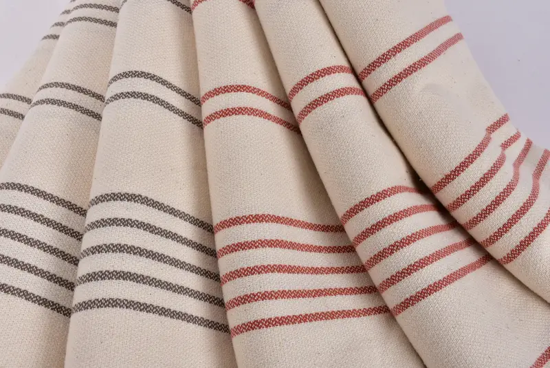 Lightweight Turkish towel, Summer Gift Ideas, Mother Of The Groom Gift, Personalized Gifts, 70x40 Cotton Striped Fringeless Towel, Gift For Her - 5