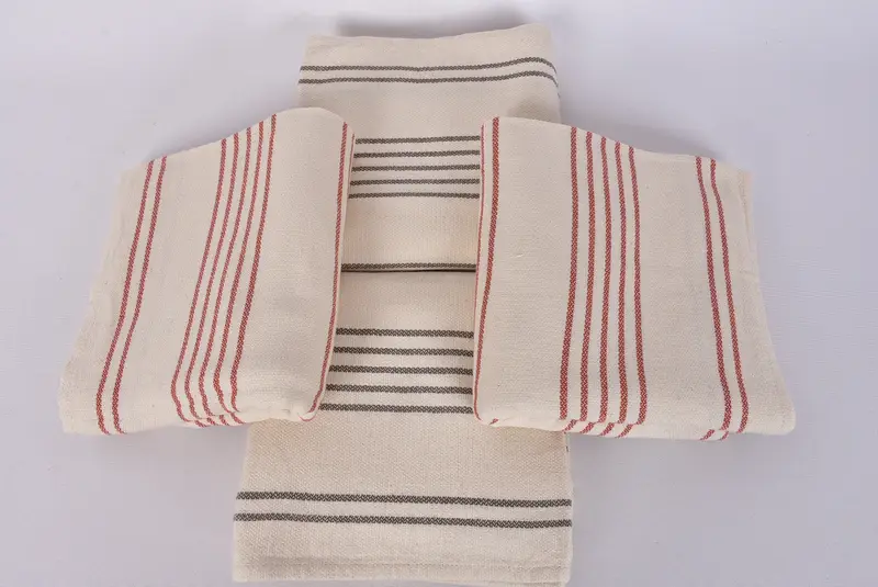 Lightweight Turkish towel, Summer Gift Ideas, Mother Of The Groom Gift, Personalized Gifts, 70x40 Cotton Striped Fringeless Towel, Gift For Her - 6