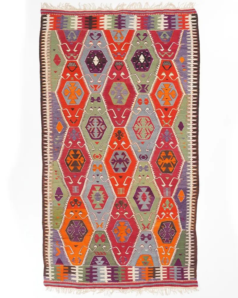 Kırmızı Halı, 4,8x9,1 ft - Zarif ve Dayanıklı