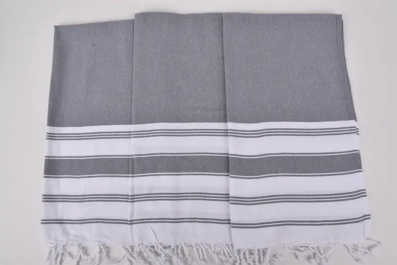 Özelleştirilmiş Türk Havlu, Türk El Havlusu, 44x22 Pamuklu Çizgili Havlu, Spa Havlu, Düğün Hediyesi, Sevgililer Günü Hediyesi, Monogram El Havlusu - 7