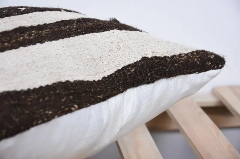 Pillow Cover, Interior Designer Pillow, 16x16 White Pillow Case, Vintage Kilim Pillow Pillow Sham, Pillow for Sofa, Boho Pillow Sham Cover - 7
