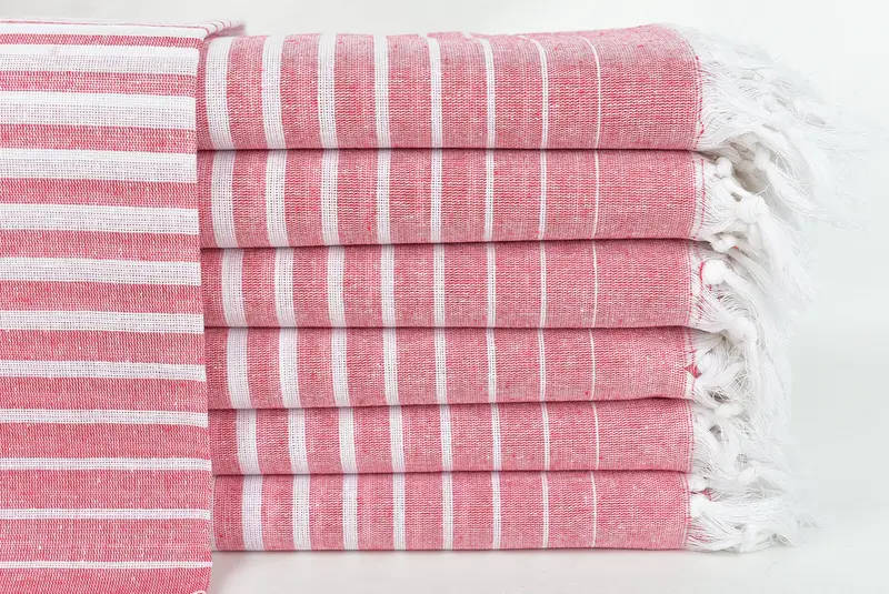 Custom Wedding Gift, Soft and absorbent Turkish towel, 70x40 Cotton Striped Towel, Monogrammed Beach Towel, Quick-dry peshtemal, Customized Towels - 1