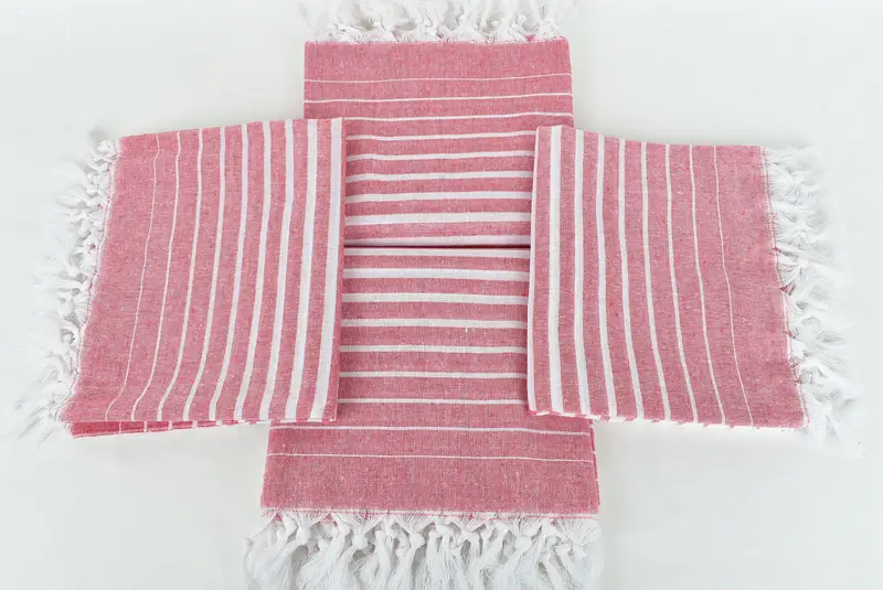 Custom Wedding Gift, Soft and absorbent Turkish towel, 70x40 Cotton Striped Towel, Monogrammed Beach Towel, Quick-dry peshtemal, Customized Towels - 6