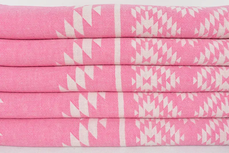 Scarf Towel, 70x36 Cotton Kilim Towel, Best Beach Towel, Personalized Bridesmaid Beach Towel, Turkish Towel Beach, Home Decor Gifts, Christmas Gift - 2
