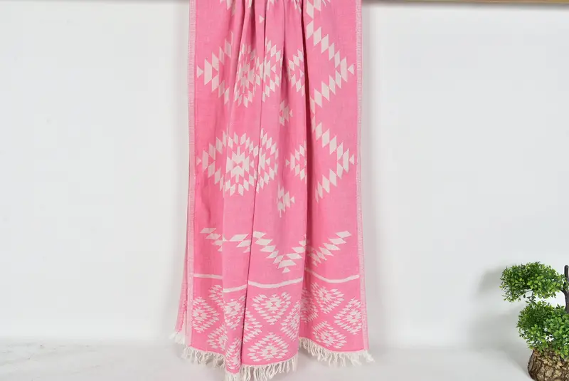 Scarf Towel, 70x36 Cotton Kilim Towel, Best Beach Towel, Personalized Bridesmaid Beach Towel, Turkish Towel Beach, Home Decor Gifts, Christmas Gift - 8