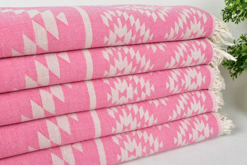 Scarf Towel, 70x36 Cotton Kilim Towel, Best Beach Towel, Personalized Bridesmaid Beach Towel, Turkish Towel Beach, Home Decor Gifts, Christmas Gift - 3