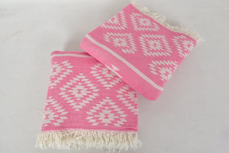 Scarf Towel, 70x36 Cotton Kilim Towel, Best Beach Towel, Personalized Bridesmaid Beach Towel, Turkish Towel Beach, Home Decor Gifts, Christmas Gift - 6