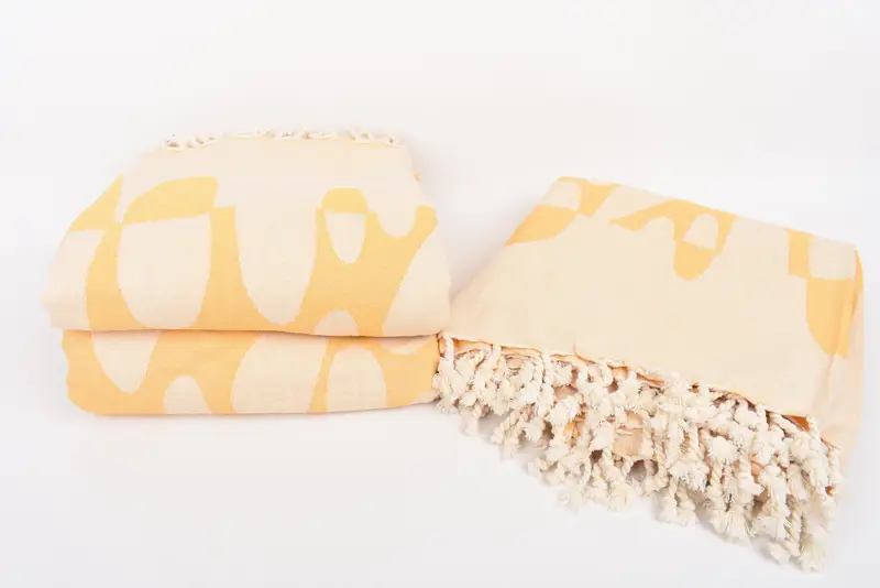 Beach Wedding Favor, 100x80 Cotton Turtle Design Towel, Couch Throw Blanket, Turkish Blanket, Aesthetic Blanket, Bridesmaid Gifts, Housewarming Gift - 8