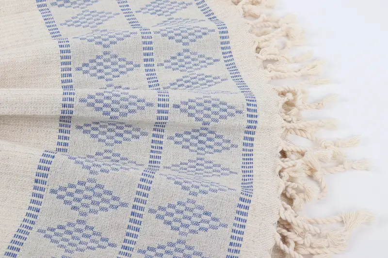 Embroidered Turkish Towel, Christmas Gift, 70x36 Linen Kilim Design Towel, Bridesmaid Towel, Bridesmaid Gift, Turkish towel, Turkish bath towel - 8