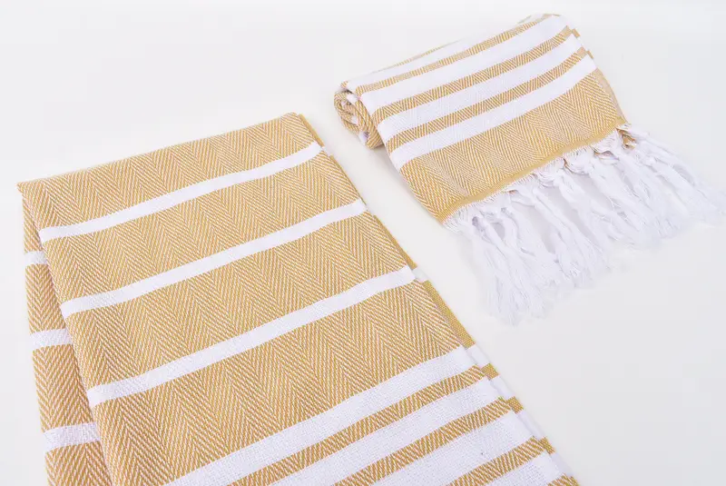 Personalized Gift, Personalized Gifts, Spa Gift, Bachelorette Party Items, 40x20 Cotton Zig zag Towel, Wedding Gift Kitchen Towel, Turkish Tea Towel - 7