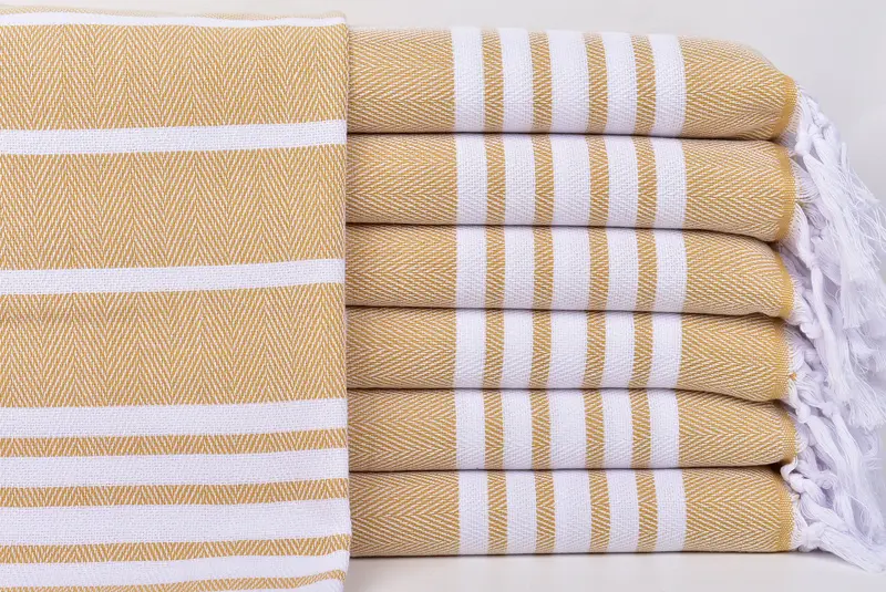 Personalized Gift, Personalized Gifts, Spa Gift, Bachelorette Party Items, 40x20 Cotton Zig zag Towel, Wedding Gift Kitchen Towel, Turkish Tea Towel - 1