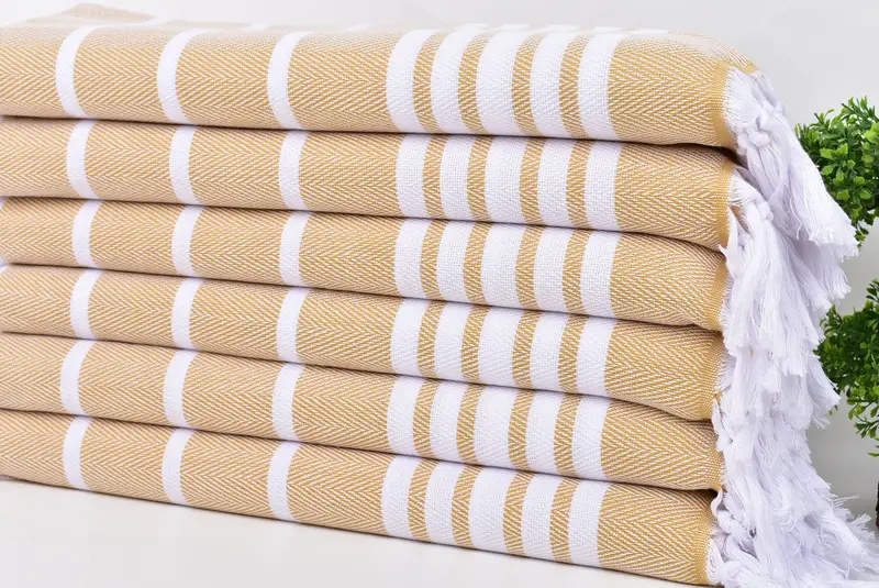 Personalized Gift, Personalized Gifts, Spa Gift, Bachelorette Party Items, 40x20 Cotton Zig zag Towel, Wedding Gift Kitchen Towel, Turkish Tea Towel - 3