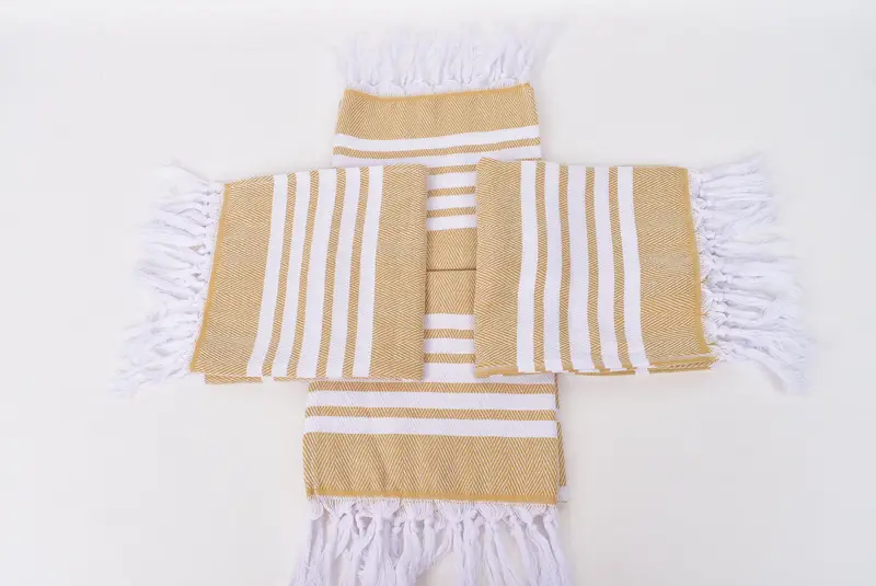 Personalized Gift, Personalized Gifts, Spa Gift, Bachelorette Party Items, 40x20 Cotton Zig zag Towel, Wedding Gift Kitchen Towel, Turkish Tea Towel - 6