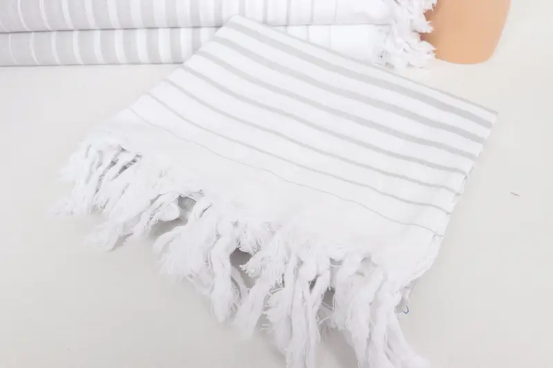 Wedding Day Gift For Bride, 68x36 Cotton Striped Towel, Turkish hand towel, Turkish Bath Towel USA, Personalized Gift, Absorbent Turkish towel - 5