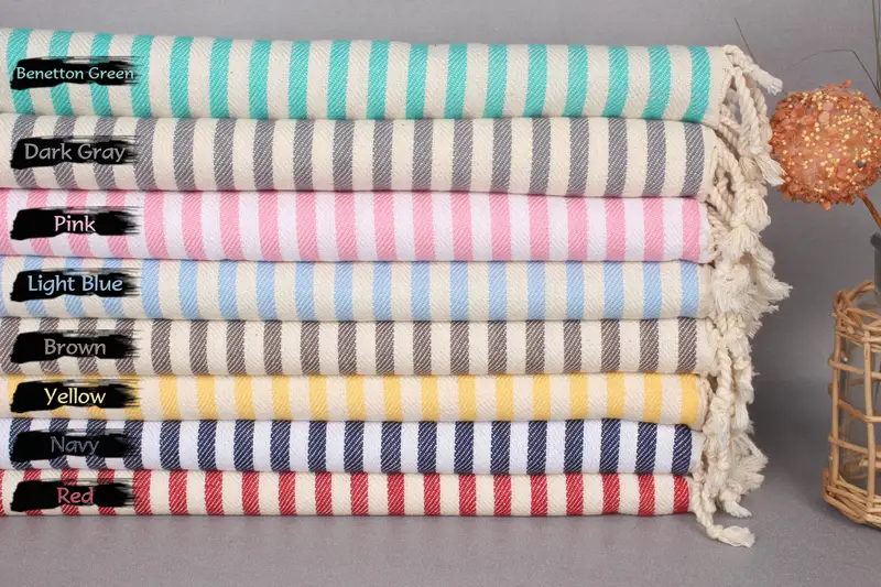 Personalized Gifts, Personalized Dish Towel, Gift For Bride, 40x18 Cotton Striped Towel, Turkish Towel Hand Towel, Valentine Day Gift For Her - 1