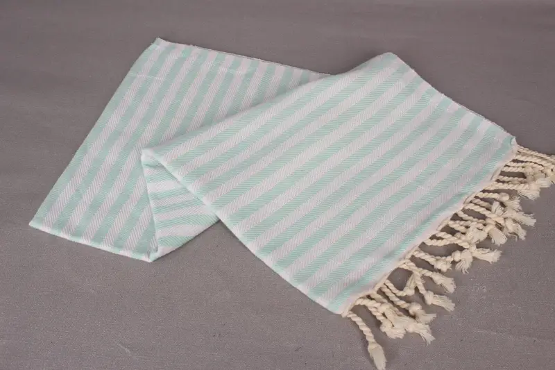 Personalized Gifts, Personalized Dish Towel, Gift For Bride, 40x18 Cotton Striped Towel, Turkish Towel Hand Towel, Valentine Day Gift For Her - 6