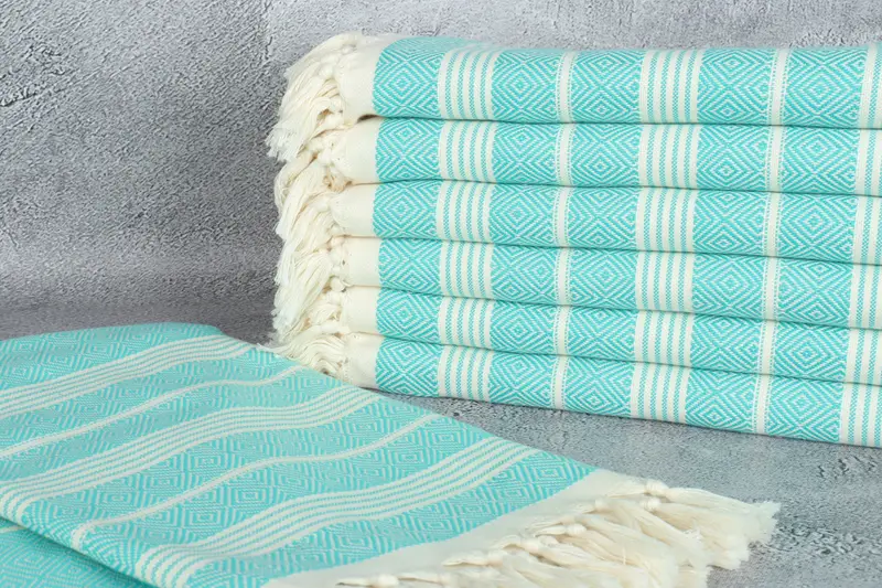 Spa Towel, Luxury Turkish Bath Towel, Valentines Gift, 70x38 Cotton Diamond Towel, Handmade Gift, Beach Towel Gift, Beach Towel Bulk, Organic Towel - 2