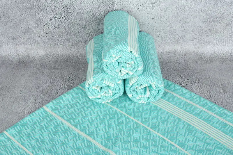 Spa Towel, Luxury Turkish Bath Towel, Valentines Gift, 70x38 Cotton Diamond Towel, Handmade Gift, Beach Towel Gift, Beach Towel Bulk, Organic Towel - 7