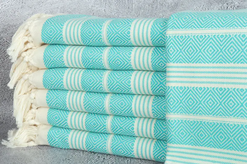Spa Towel, Luxury Turkish Bath Towel, Valentines Gift, 70x38 Cotton Diamond Towel, Handmade Gift, Beach Towel Gift, Beach Towel Bulk, Organic Towel - 1
