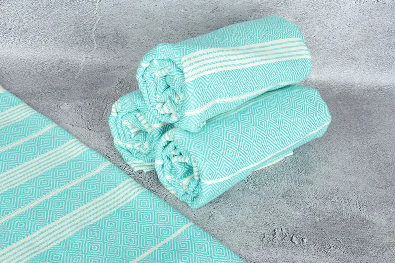 Spa Towel, Luxury Turkish Bath Towel, Valentines Gift, 70x38 Cotton Diamond Towel, Handmade Gift, Beach Towel Gift, Beach Towel Bulk, Organic Towel - 8