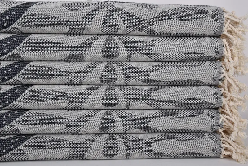Monogramm Küchentuch, Küchentuch, 40x18 Baumwollwal -Designtuch, Geschenk für sie, Monogramm Handtuch, handgefertigtes Geschenk, Brautjungfer Vorschlag Geschenk - 2