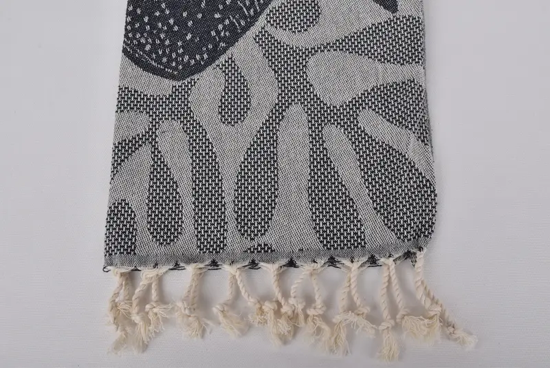 Monogramm Küchentuch, Küchentuch, 40x18 Baumwollwal -Designtuch, Geschenk für sie, Monogramm Handtuch, handgefertigtes Geschenk, Brautjungfer Vorschlag Geschenk - 3