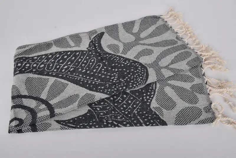 Monogramm Küchentuch, Küchentuch, 40x18 Baumwollwal -Designtuch, Geschenk für sie, Monogramm Handtuch, handgefertigtes Geschenk, Brautjungfer Vorschlag Geschenk - 4