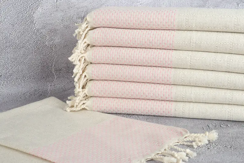 Summer Towel, Turkish Tea Towel, Girl Trip Party Favor, Bachelor Gifts, 40x20 Cotton Polka Dot Towel, Turkish Towel Hand Towel, Personalized Gift - 2