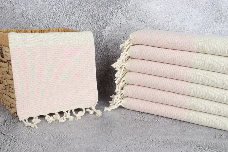Summer Towel, Turkish Tea Towel, Girl Trip Party Favor, Bachelor Gifts, 40x20 Cotton Polka Dot Towel, Turkish Towel Hand Towel, Personalized Gift - 3