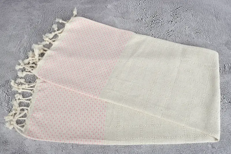 Summer Towel, Turkish Tea Towel, Girl Trip Party Favor, Bachelor Gifts, 40x20 Cotton Polka Dot Towel, Turkish Towel Hand Towel, Personalized Gift - 6