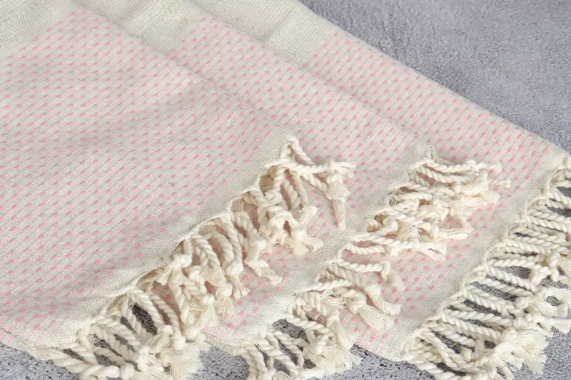 Summer Towel, Turkish Tea Towel, Girl Trip Party Favor, Bachelor Gifts, 40x20 Cotton Polka Dot Towel, Turkish Towel Hand Towel, Personalized Gift - 5