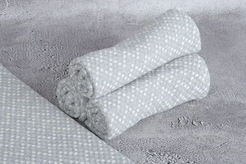 Personalized Hand Towel, Monogram Hand Towel, Baby Boy Gift, Turkish Hand Towel, Home Decor Gifts, 32x20 Cotton Herringbone Towel, Best Wedding Gift - 8