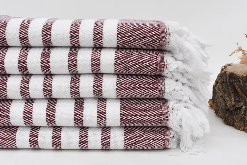Bridesmaid Towel, Customized Turkish Towel, 40x20 Cotton Zig zag Towel, Birthday Gift, Wedding Favors, Kitchen Towel, Personalized Kitchen Towel