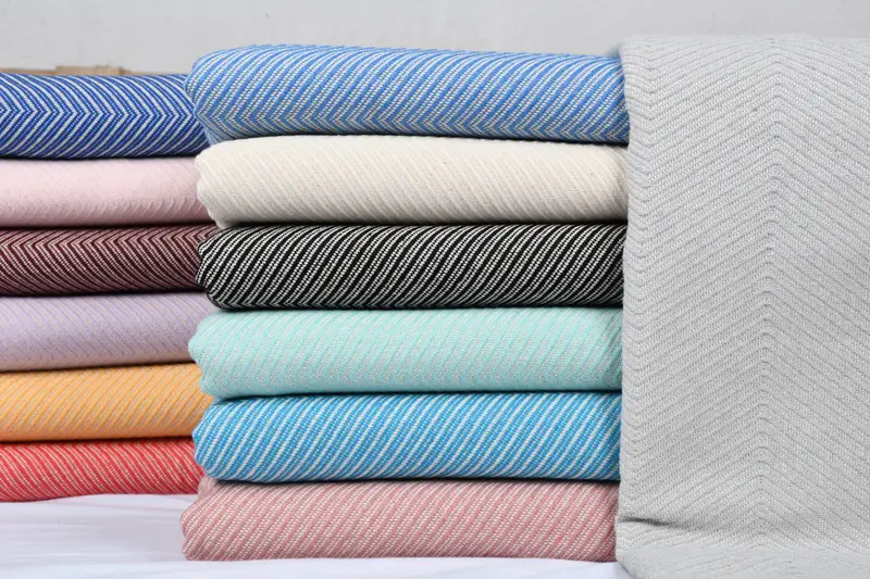 Christmas Favors, Gift For The Home Decor, 84x68 Cotton Zig zag Towel, Bridesmaid Gifts, Boho Throw Blankets, Bachelorette Party Favors - 1