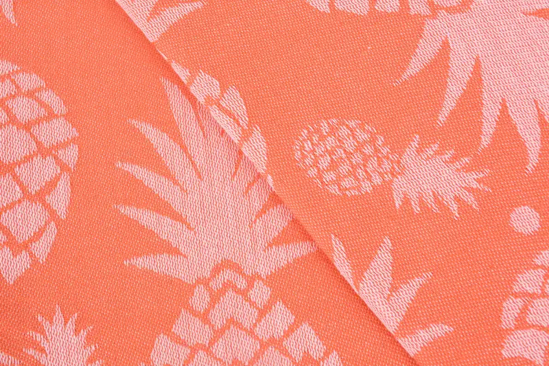 Turkish Towel Beach, Boyfriend Christmas Gift, 70x36 Cotton Pineapple Design Towel, Sand-Resistant Peshtemal, Turkish beach towel, Beach Towel Gift - 7