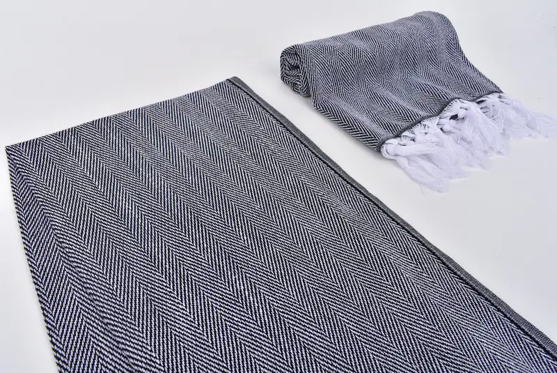 House Warming Gift, 36x18 Cotton Herringbone Towel, Spa Towel, Home Decor Gifts, Turkish Towel Hand Towel, Turkish Tea Towel, Kitchen Towel - 7
