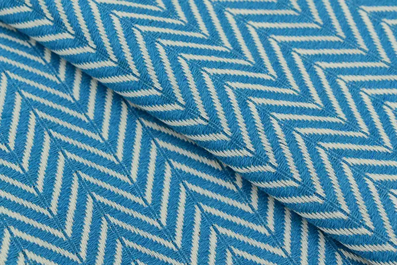 Quick-dry peshtemal, Personalized Gift For Him, Embroidered Towel, Embroidery Towel, 70x40 Cotton Zig zag Towel, Wedding Towel, Monogram Beach Towel - 4