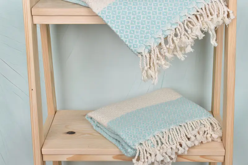 Beach Towel Gift, Turkish Bath Towel Set, 70x40 Cotton Geometric Towel, Bridal Shower Gift, Turkish Towel USA, Monogram Towels, Customized Towels - 5