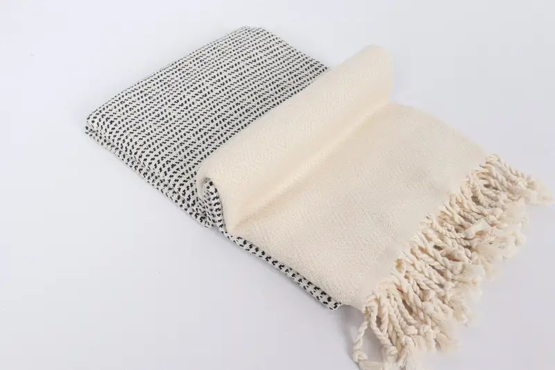 Wedding Gift, Bridesmaid Proposal Gift, Best Wedding Gift, Gift For Her, Soft towel, Monogram Turkish Bath Towel, 70x40 Cotton Diamond Towel - 6