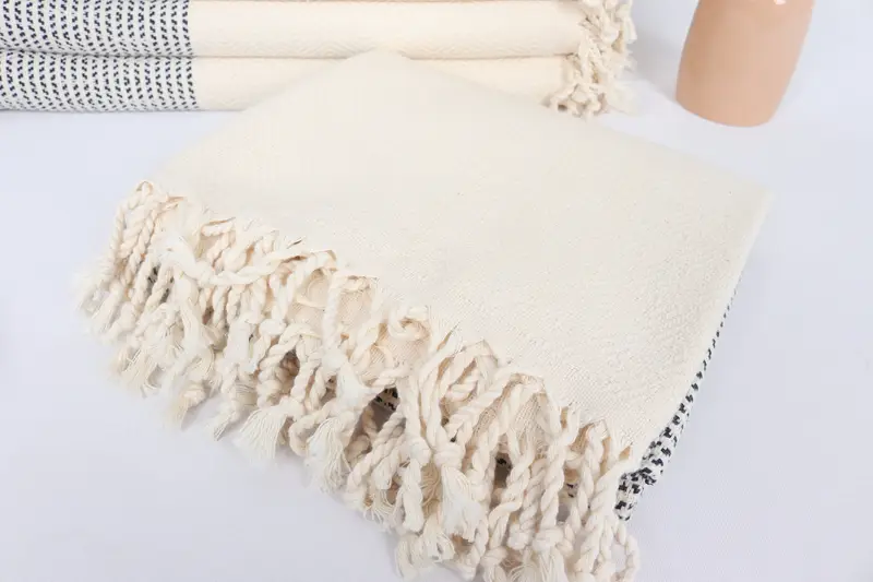Wedding Gift, Bridesmaid Proposal Gift, Best Wedding Gift, Gift For Her, Soft towel, Monogram Turkish Bath Towel, 70x40 Cotton Diamond Towel - 5