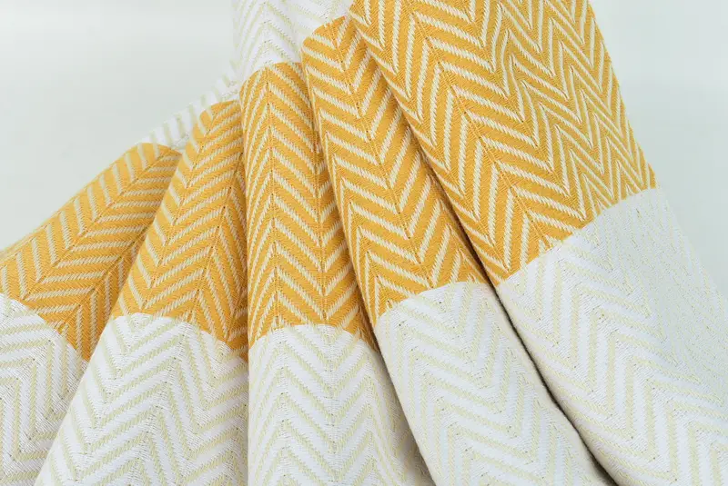 70x40 Cotton Chevron Towel, Luxury towel, Large Turkish Towel, Thin towel, Customized Turkish Towel, Christmas Gift, Scarf Towel, Spa Gift Towel - 5