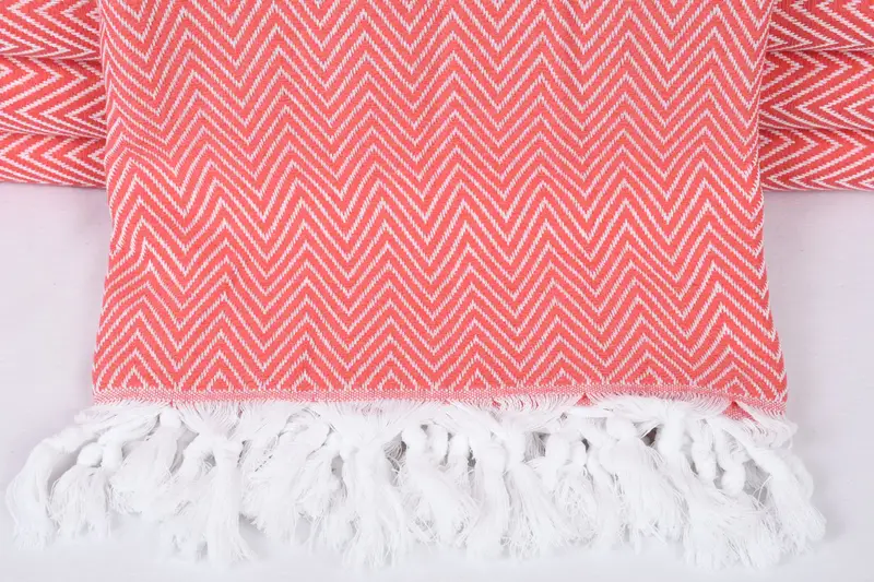 Gift For Boyfriend, Extra Large Tablecloth, Personalized Blanket, Bridal Shower Gift, 96x80 Cotton Chevron Towel, Organic Throw, Bachelorette Gifts - 2