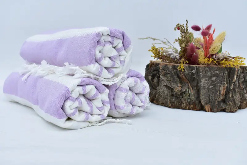 Travel Towel, Monogram Turkish Towel, Wedding Gift Ideas, Wedding Favors, Bachelorette Party Gifts, Housewarming Gift, 70x40 Cotton Striped Towel - 6