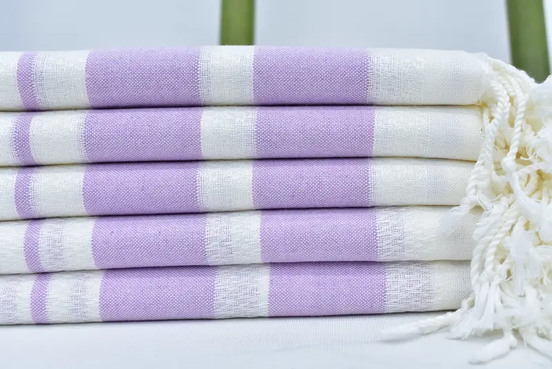 Travel Towel, Monogram Turkish Towel, Wedding Gift Ideas, Wedding Favors, Bachelorette Party Gifts, Housewarming Gift, 70x40 Cotton Striped Towel - 1