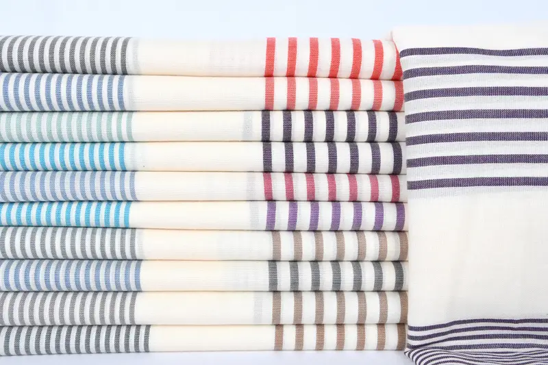 Summer Gift, Wedding Gifts Towel, Bridesmaid Gift Towel, Home Gift, 70x40 Cotton Striped Towel, Bachelorette Party Items, Bachelorette Party Gifts - 2