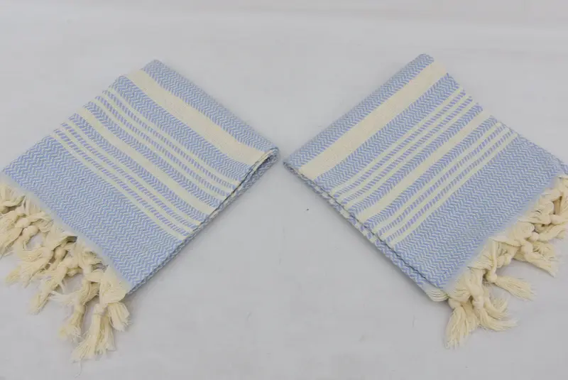 Personalized Kitchen Towel, 40x18 Cotton Striped Towel, Small Bath Towels, Bathroom Towels, Best Friend Wedding Gift, Bachelorette Party Favor - 6